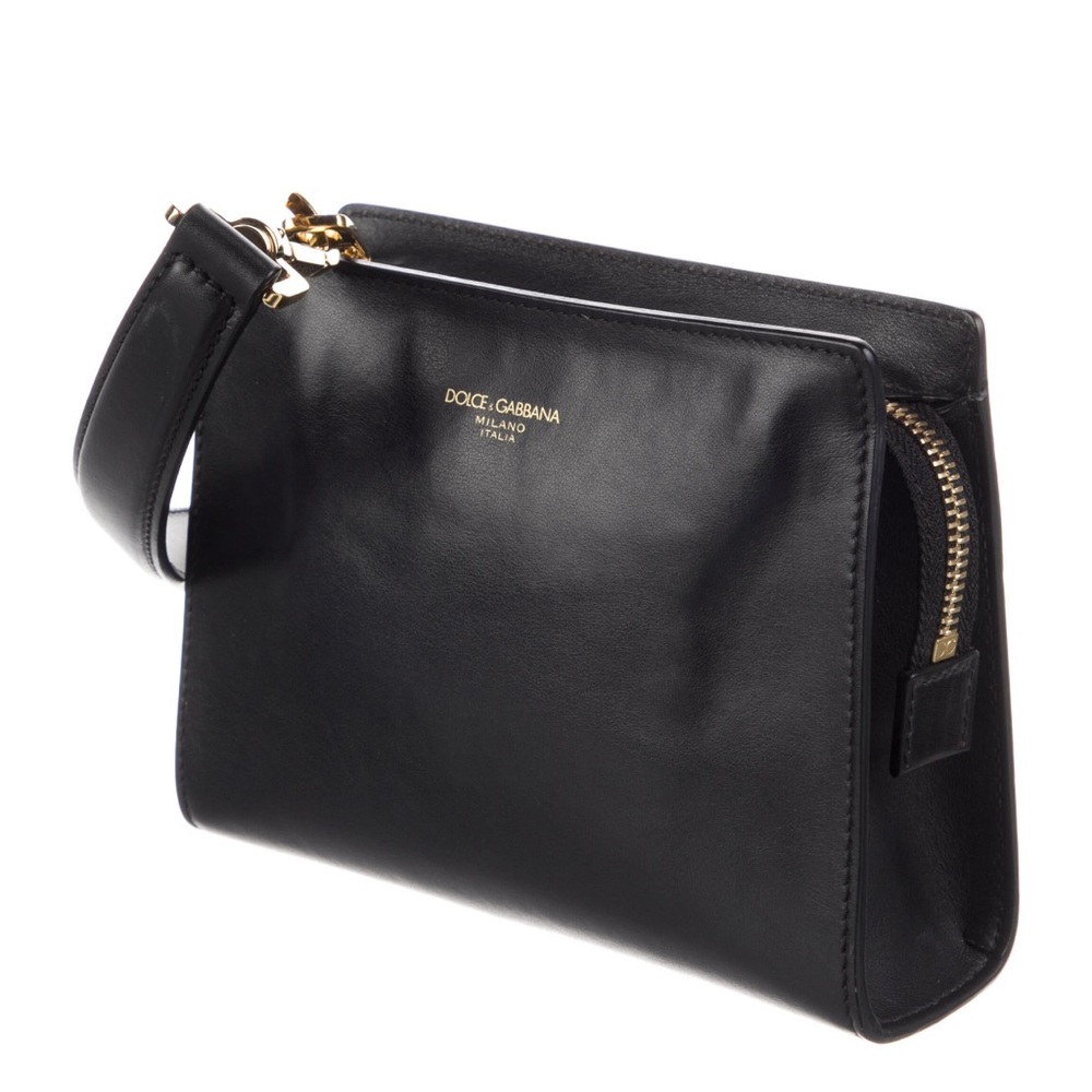 Like 🆕! Dolce & Gabbana | Black Leather Clutch